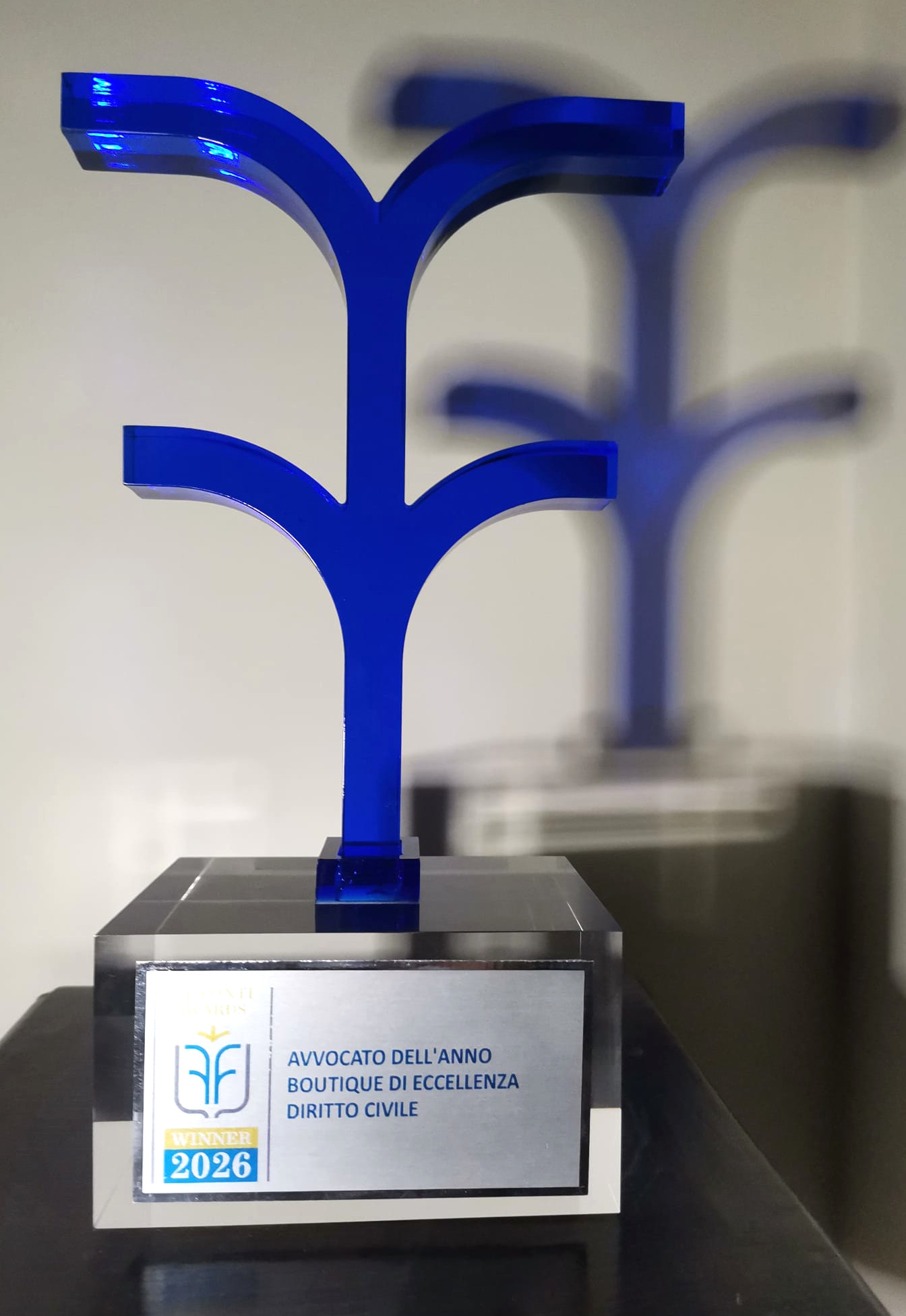 Trofeo Le Fonti Awards 2026 – Avvocato dell'Anno Boutique di Eccellenza Diritto Civile